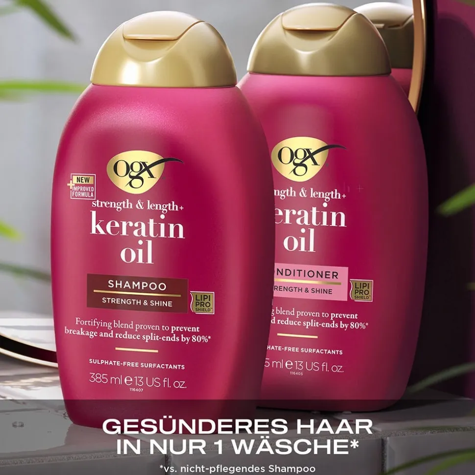 OGX Anti Breakage Keratin Oil Shampoo 385 ml