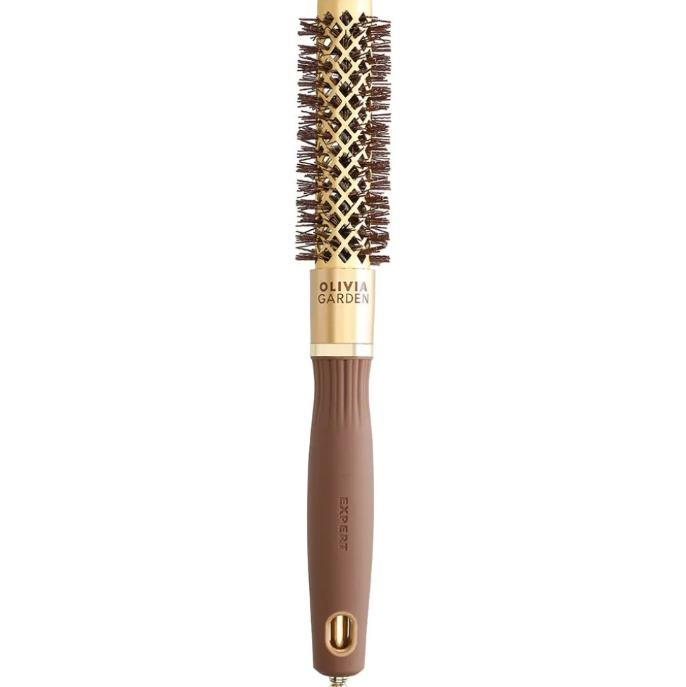 Olivia Garden Blowout Shine Wavy Bristles Gold & Brown 20 mm