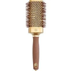 Olivia Garden Blowout Straight Wavy Bristle Gold & Brown 50mm