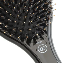 Olivia Garden CARE OVAL Boar & Nylon Bristles Black