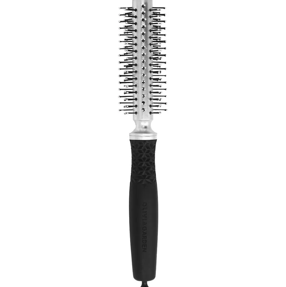 Olivia Garden Essential Blowout Soft Double Bristles Silver 20 mm