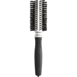 Olivia Garden Essential Blowout Soft Boar Bristles Silver 25 mm