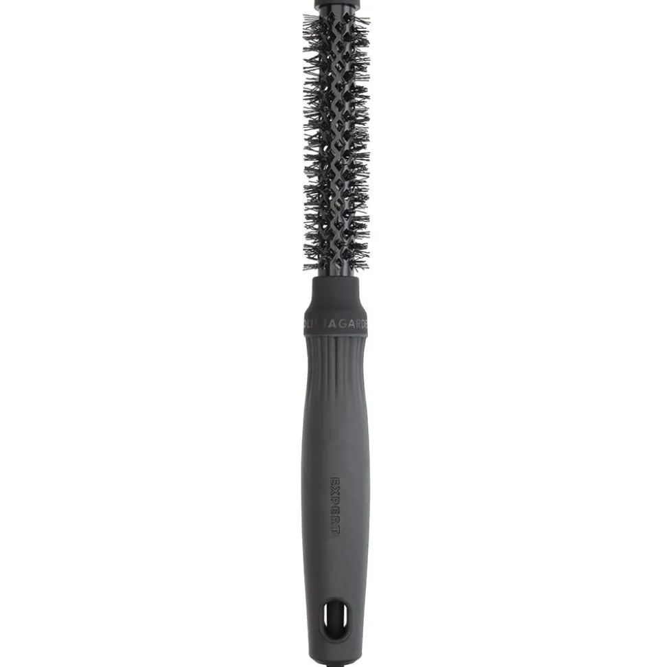Olivia Garden Expert Blowout Shine Wavy Bristles Black 15 mm