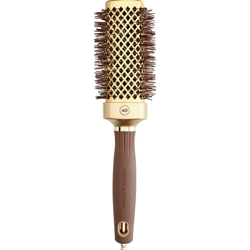 Olivia Garden Expert Blowout Straight Wavy Bristles 40