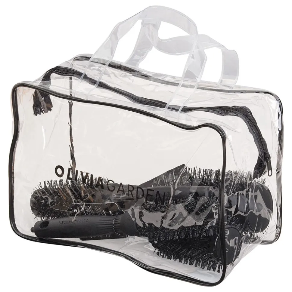 Olivia Garden Expert Shine Black Label Bag 4 Stück