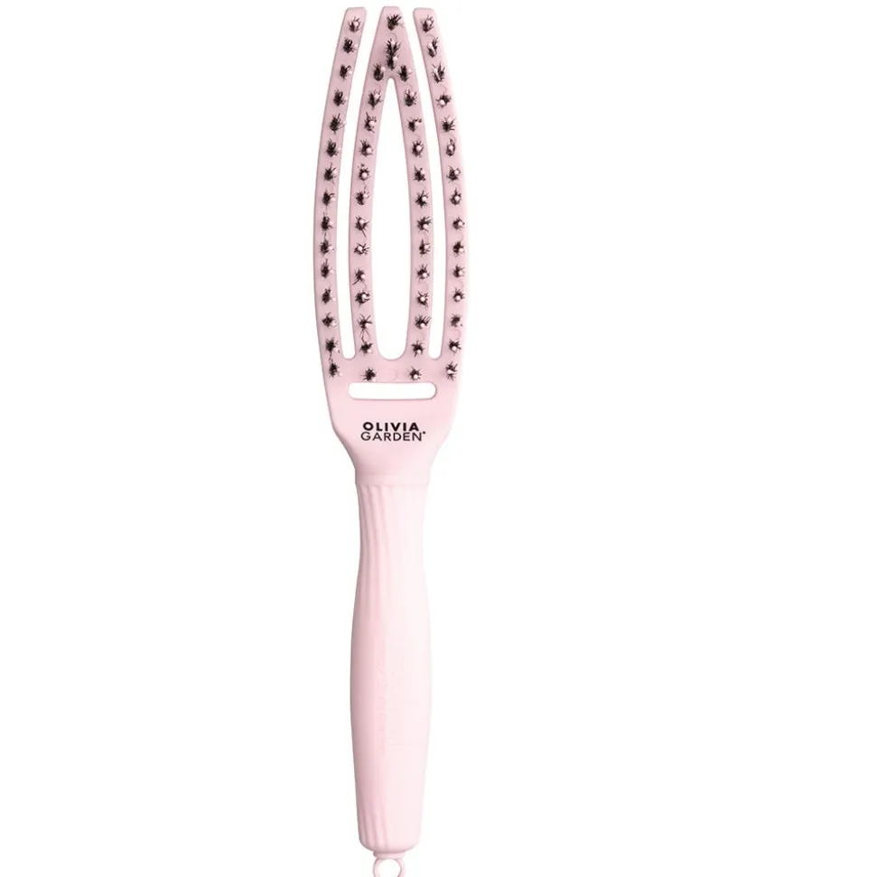 Olivia Garden Fingerbrush Combo Pastel Pink Small