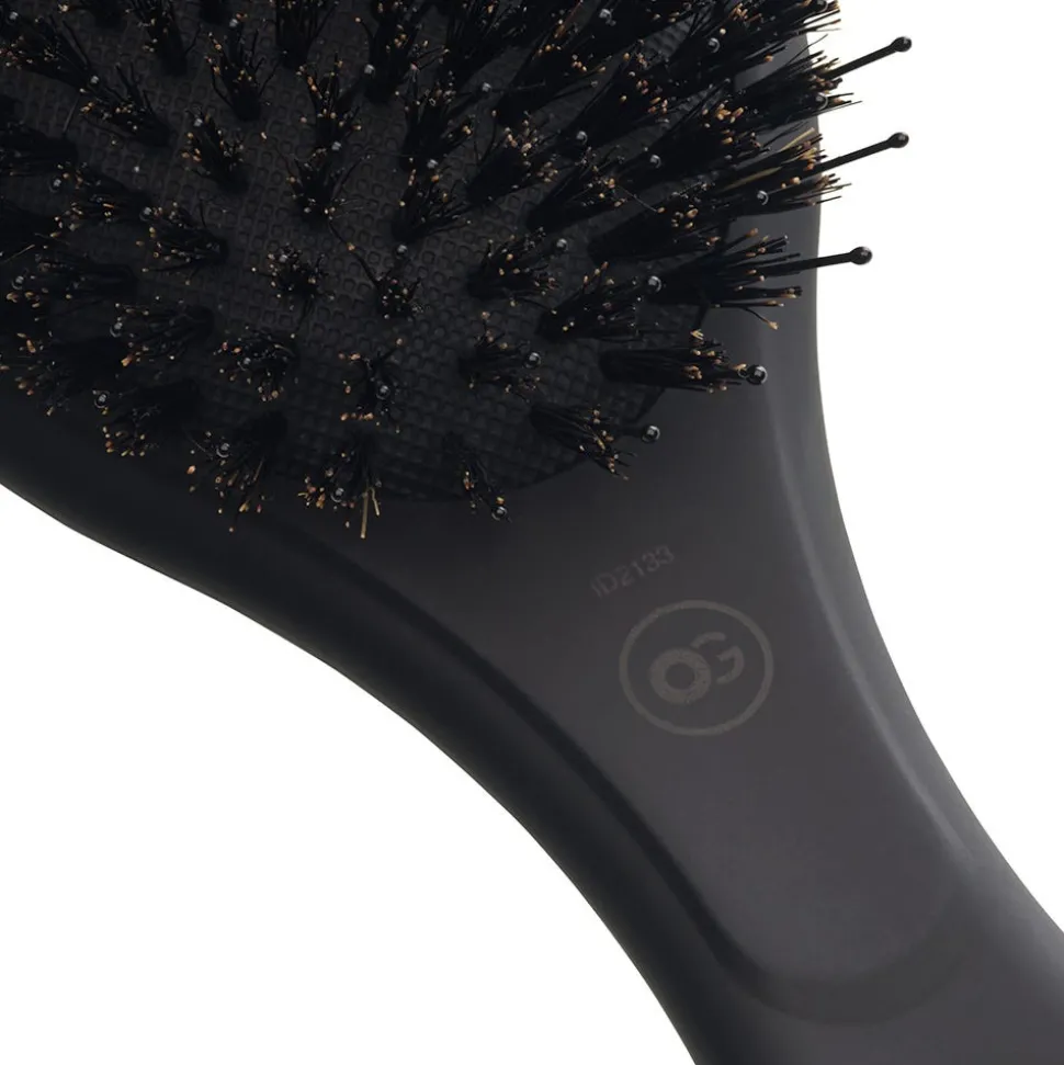 Olivia Garden Oval Boar & Nylon Bristles Black Label