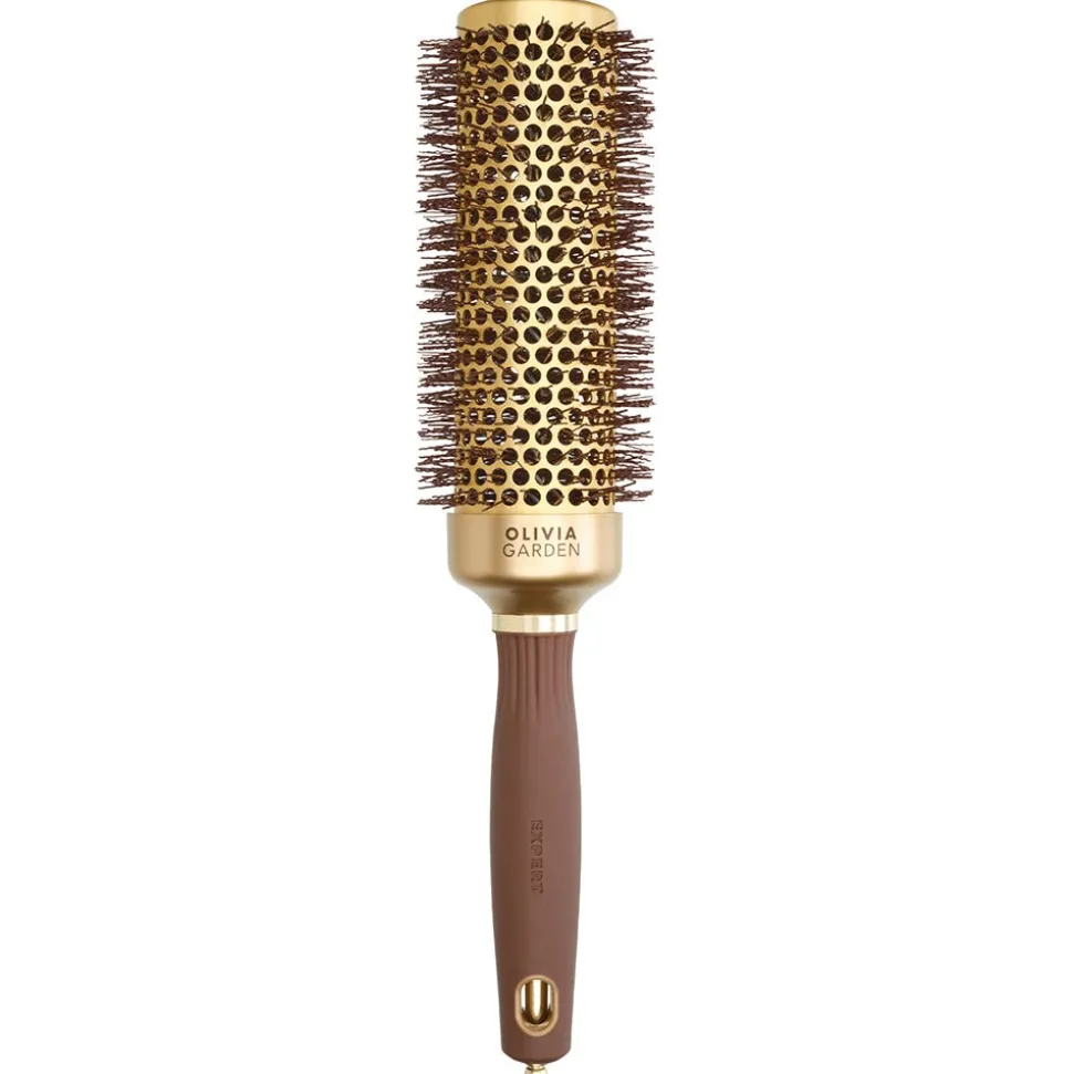 Olivia Garden Speed Wavy Bristles Gold & Brown 45 Rundbürste