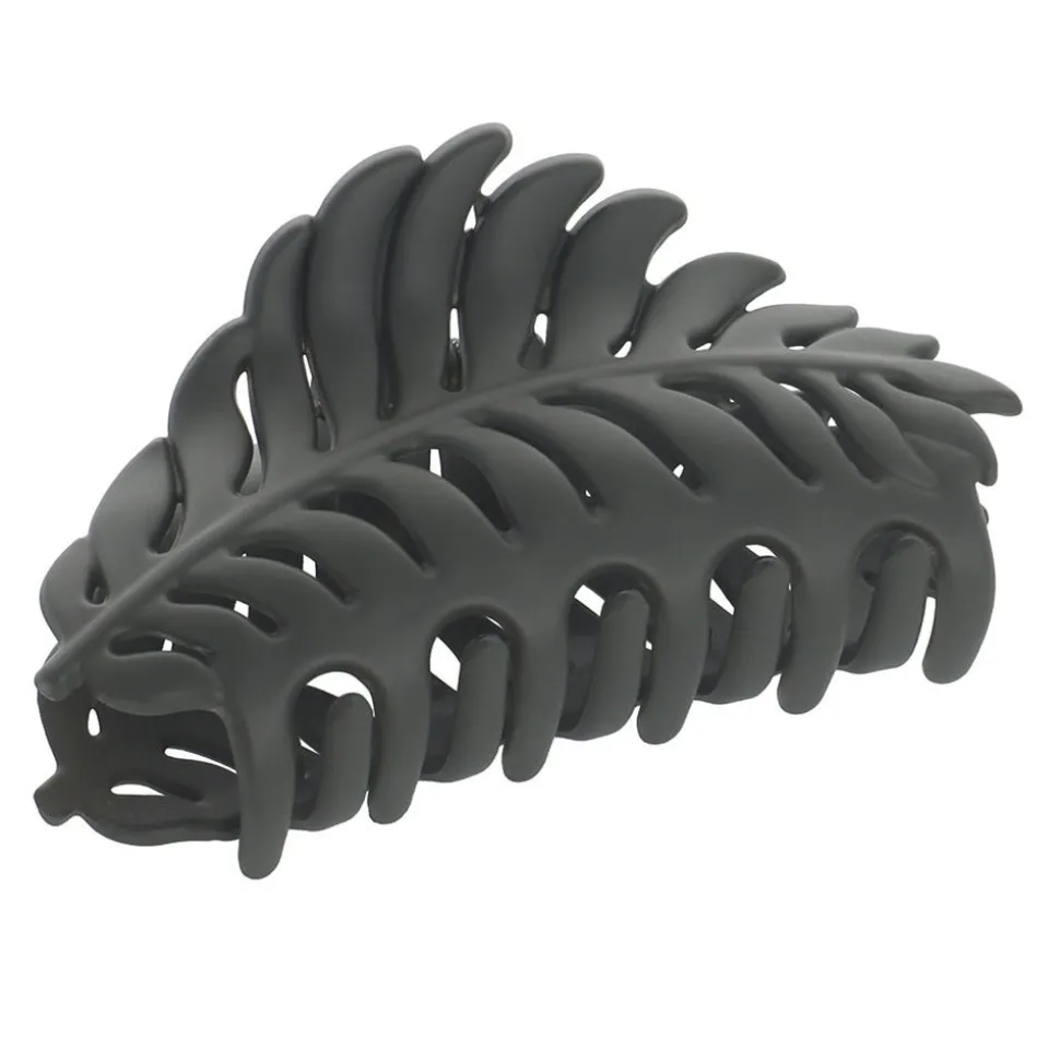 PARSA Beauty Haarklammer Blatt Anthrazit Disney