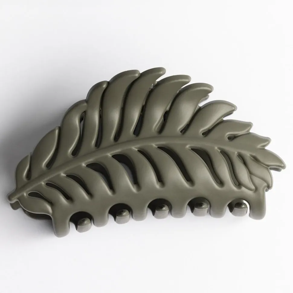 PARSA Beauty Haarklammer Blatt Anthrazit Disney