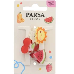PARSA Beauty Haarklammer Früchte 3 Stück