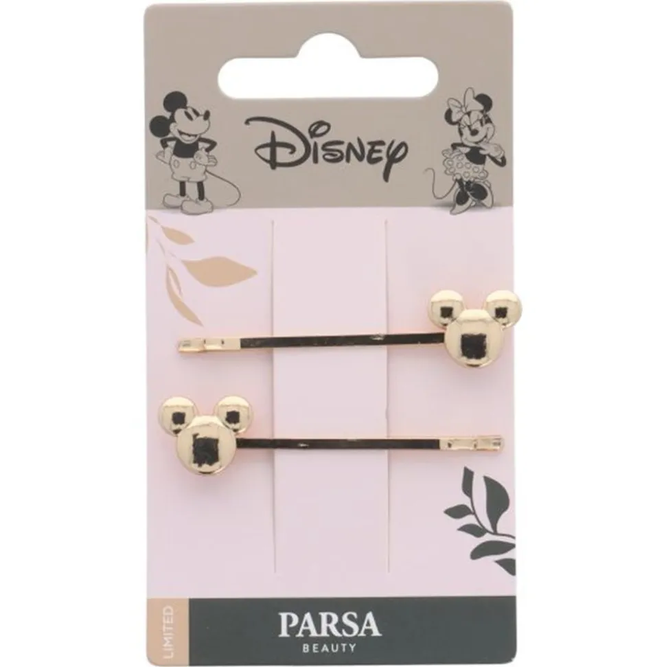 PARSA Beauty Haarklemme Gold Mickey Mouse Disney