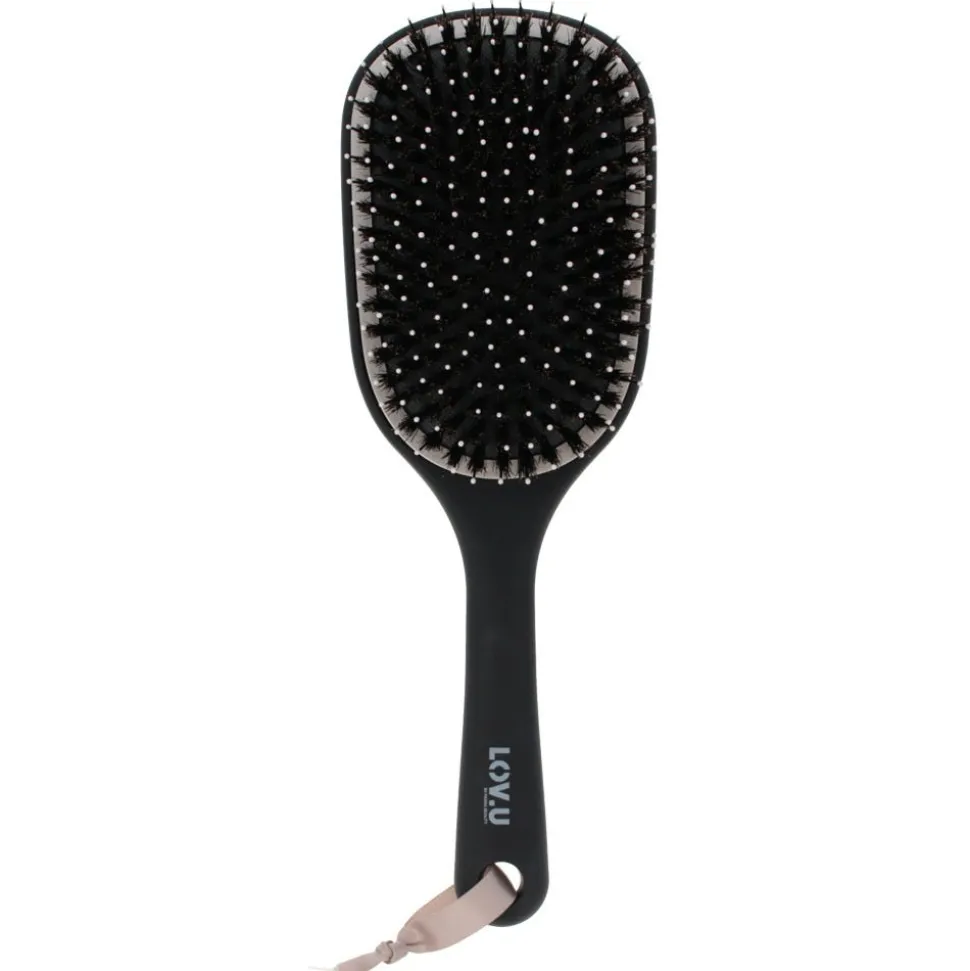 PARSA Beauty LOV.U Paddle-Bürste Schwarz