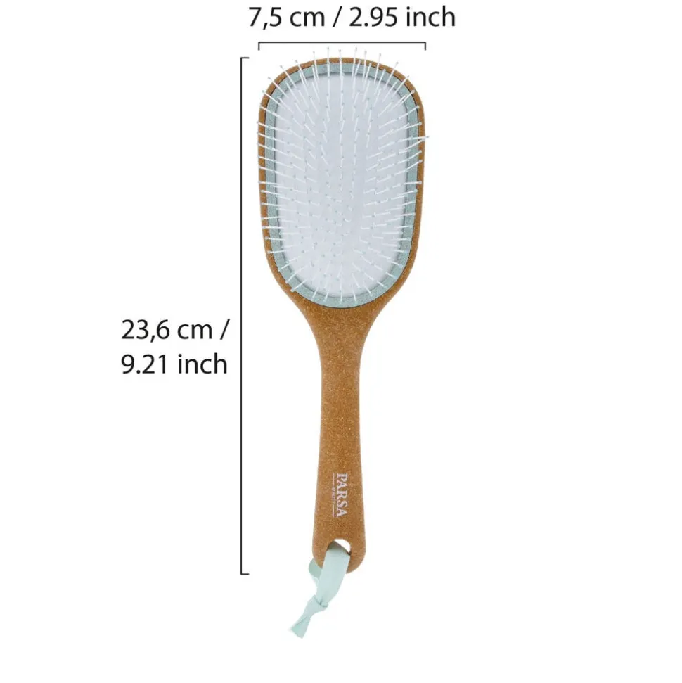 PARSA Beauty Nature Haarbürste Kork Wet & Dry mint