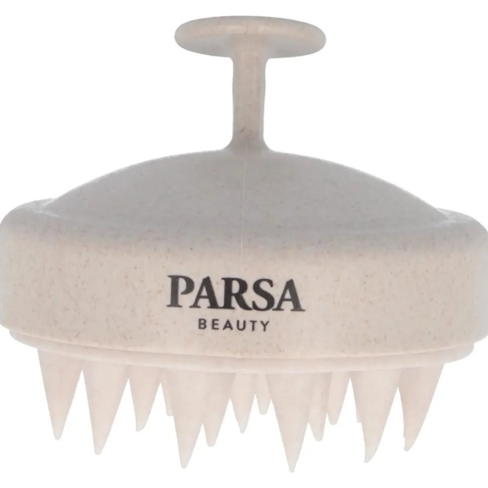 PARSA Beauty Shampoobürste mit Weizenstroh