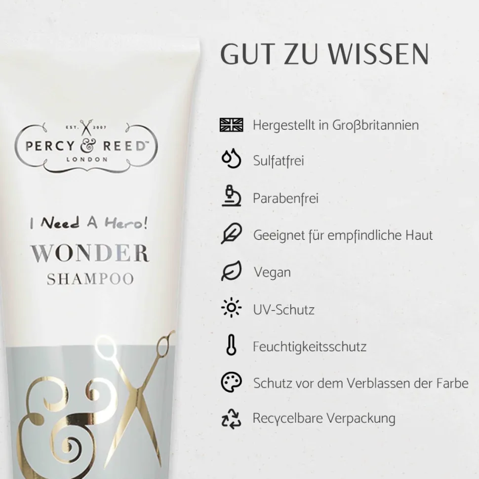 PERCY & REED I NEED A HERO! Wonder Shampoo 250 ml