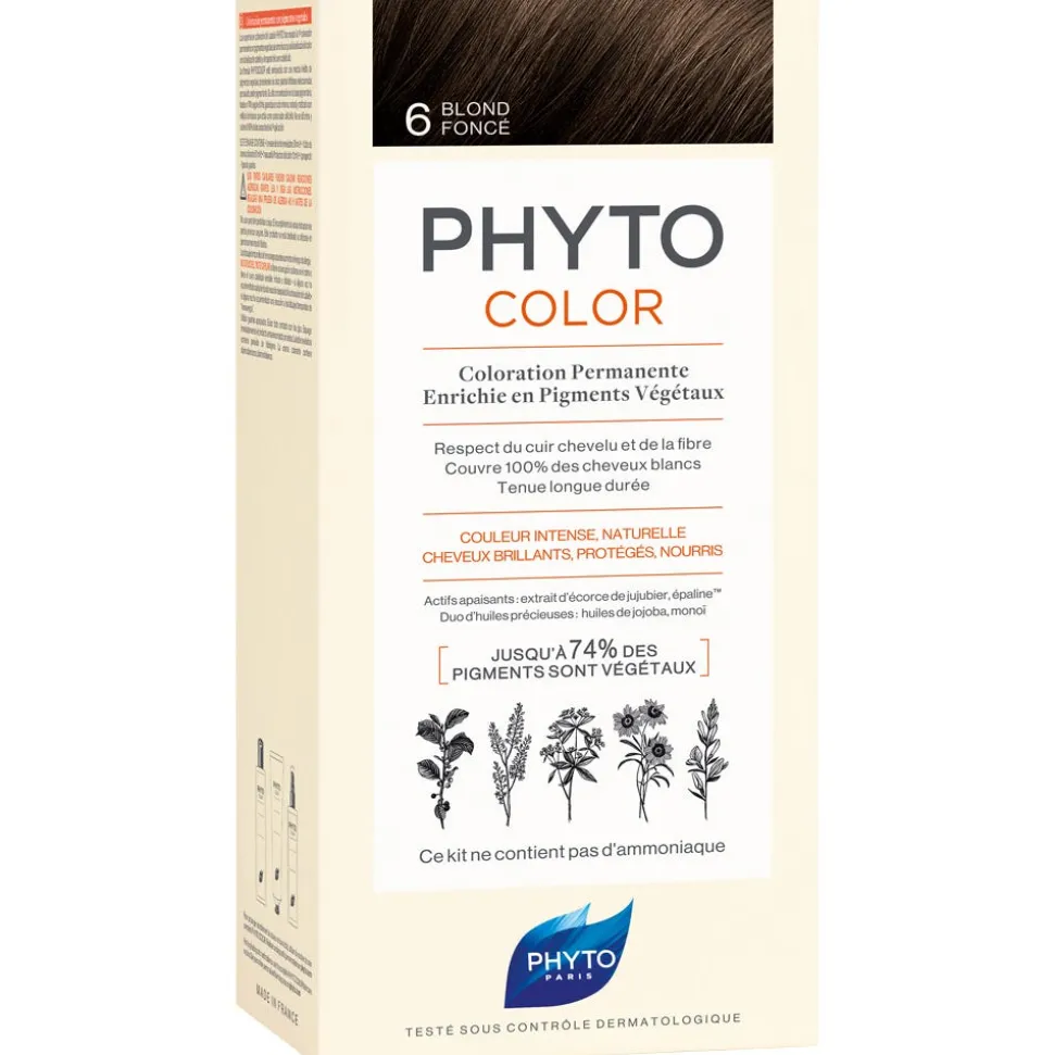 Phyto Phytocolor 6 Dunkelblond Pflanzliche Haarcoloration