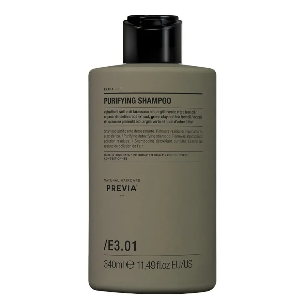Previa Extra Life Purifying Shampoo 340 ml