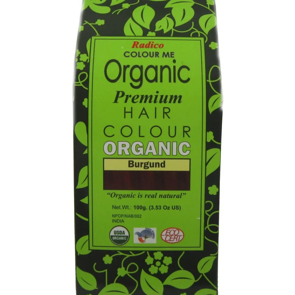 Radico Colour Me Organic Burgundy 100 g