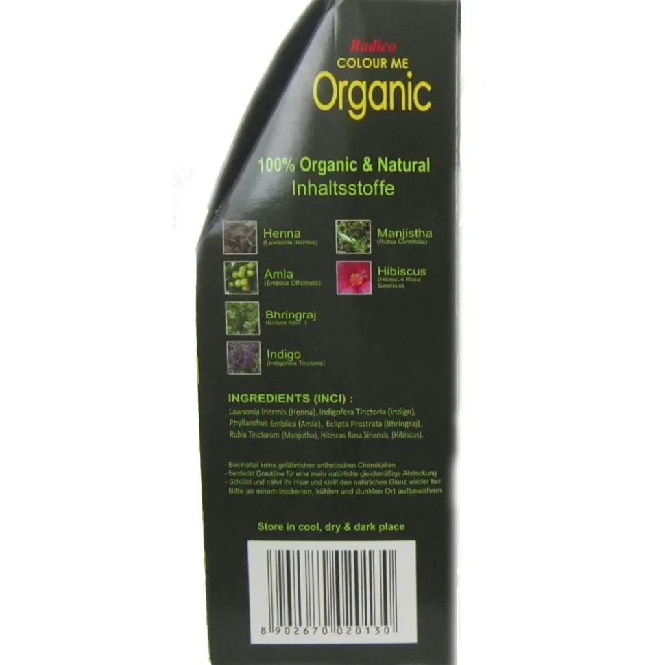 Radico Colour Me Organic Burgundy 100 g