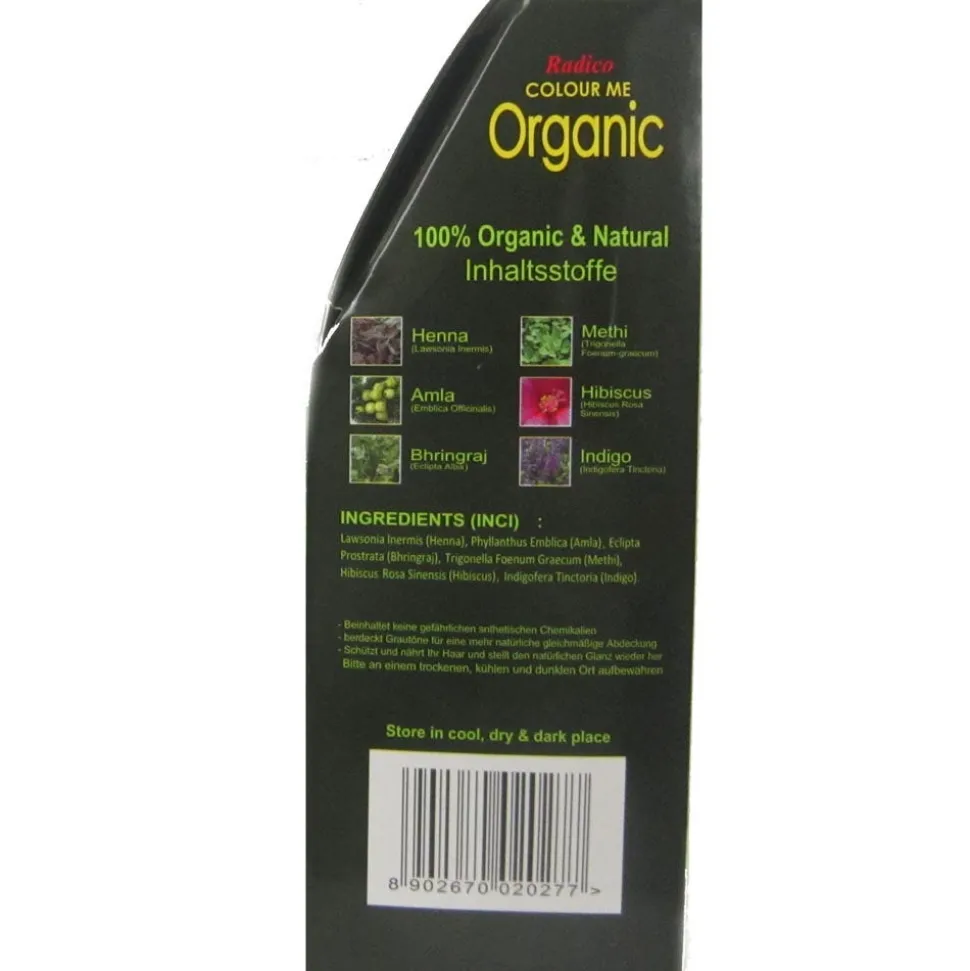 Radico Colour Me Organic Auburn Red 100 g