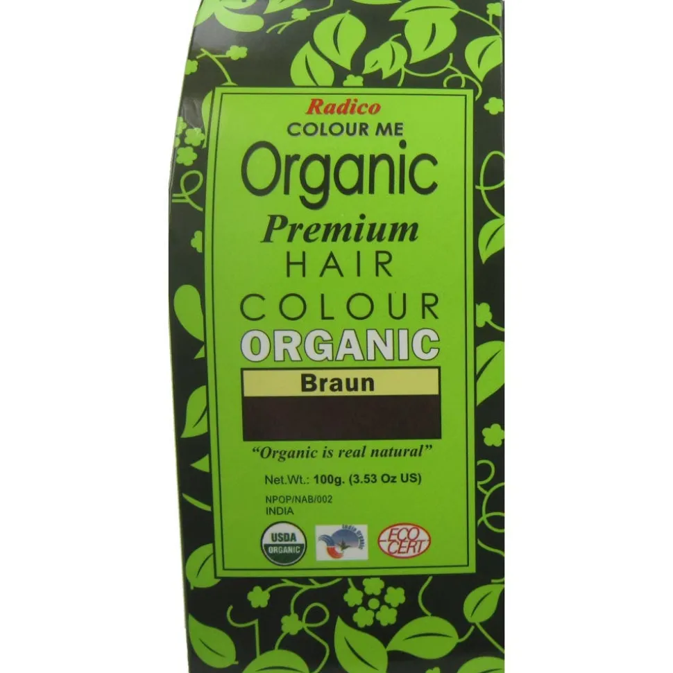 Radico Colour Me Organic Brown 100 g