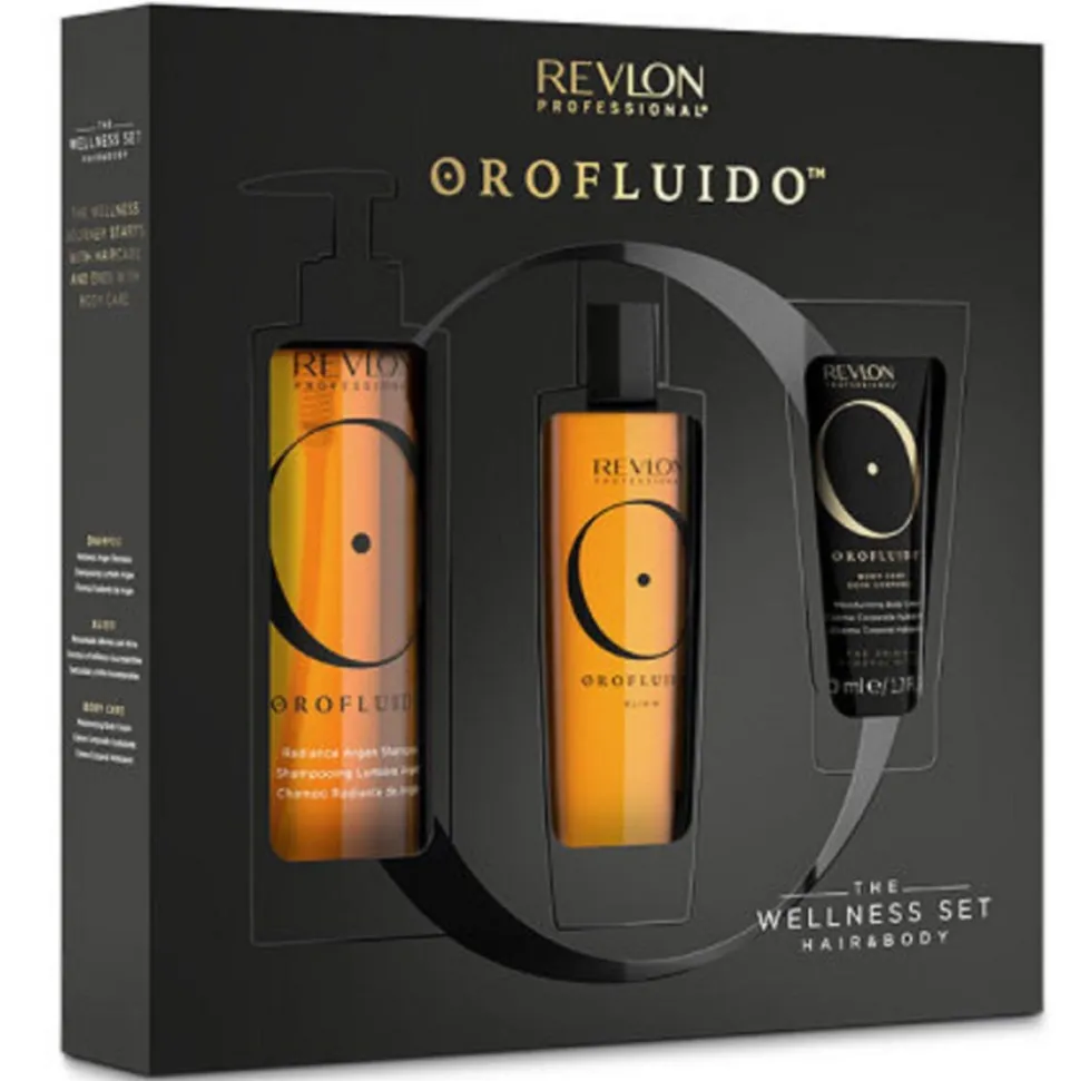 Revlon OROFLUIDO Geschenkset Wellness Hair& Body
