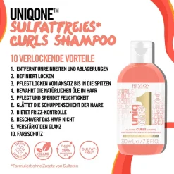 Revlon UniqOne™ All-in-One Curls Shampoo 230 ml