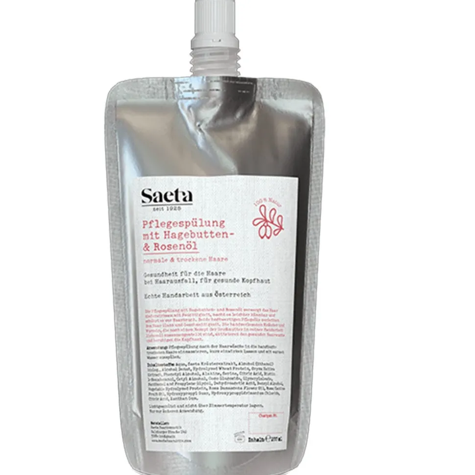 Saeta Conditioner Hagebutten-Rosenöl Nachfüllbeutel 200 ml