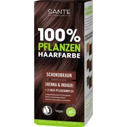 SANTE Pflanzenhaarfarbe Schokobraun 02 100 g