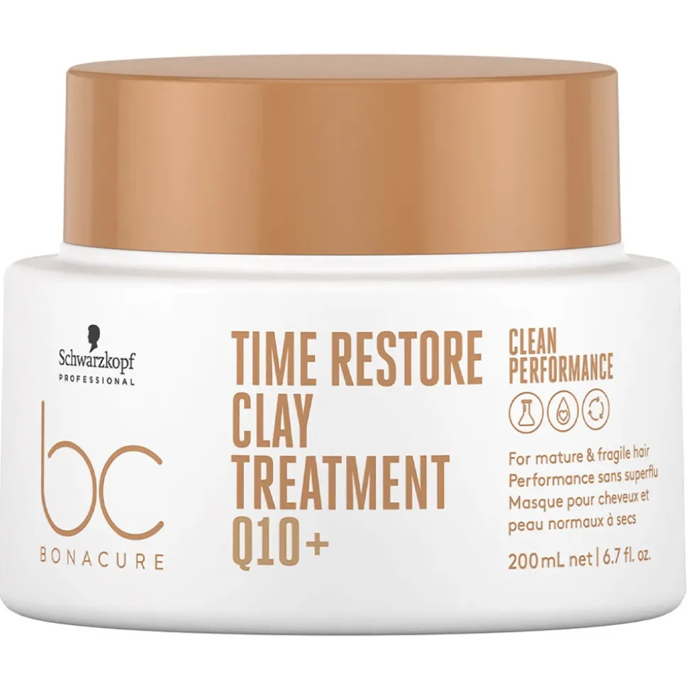 Schwarzkopf BC Bonacure Q10+ Time Restore Clay Treatment 200 ml