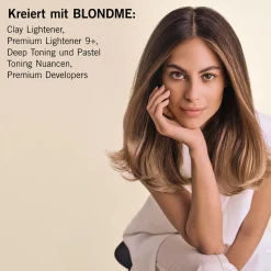 Schwarzkopf Blondme Clay Lightener 7+ 350 g