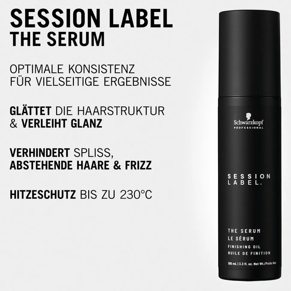 Schwarzkopf Session Label The Serum Finishing Oil 100 ml