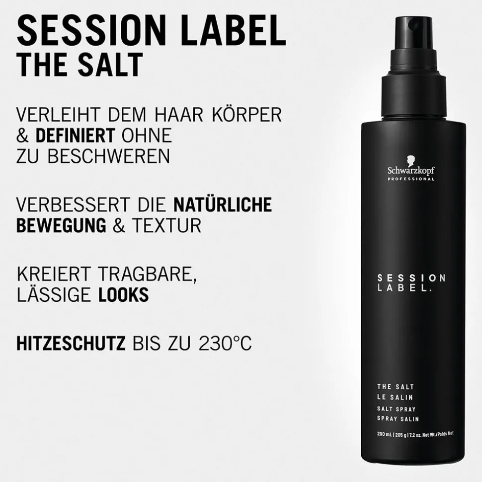 Schwarzkopf Session Label Salz Spray 200 ml