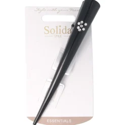 Solida Chinastick schwarz Strass shiny