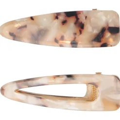 Solida Haarclip braun gemustert 2 Stück