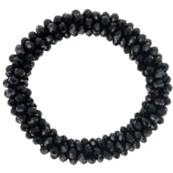 Solida Haargummi schwarz Strass 1 Stk.