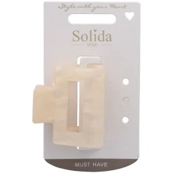 Solida Haarklammer beige