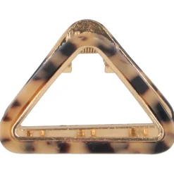 Solida Haarklammer Dreieck gold