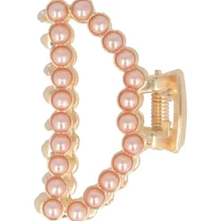 Solida Haarklammer gold Perlen