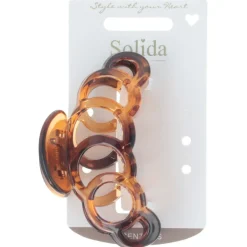 Solida Haarklammer havanna