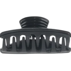 Solida Haarklammer schwarz medio shiny