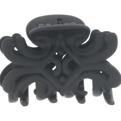 Solida Haarklammer schwarz matt medio