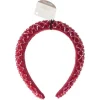 Solida Haarreif Strass rot