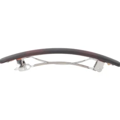 Solida Patentspange havanna matt