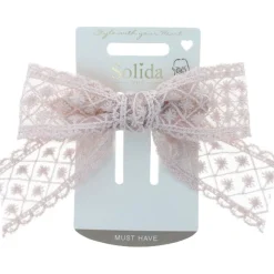 Solida Patentspange Schleife rosa 1Stk.