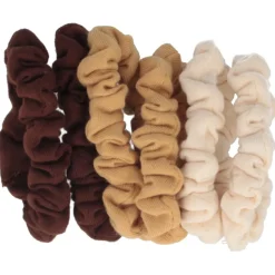 Solida Scrunchie braun 6 Stück