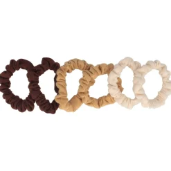 Solida Scrunchie braun 6 Stück