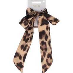 Solida Scrunchie Leomuster mit Schleife