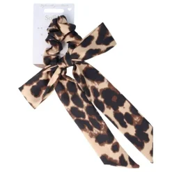 Solida Scrunchie Leomuster mit Schleife